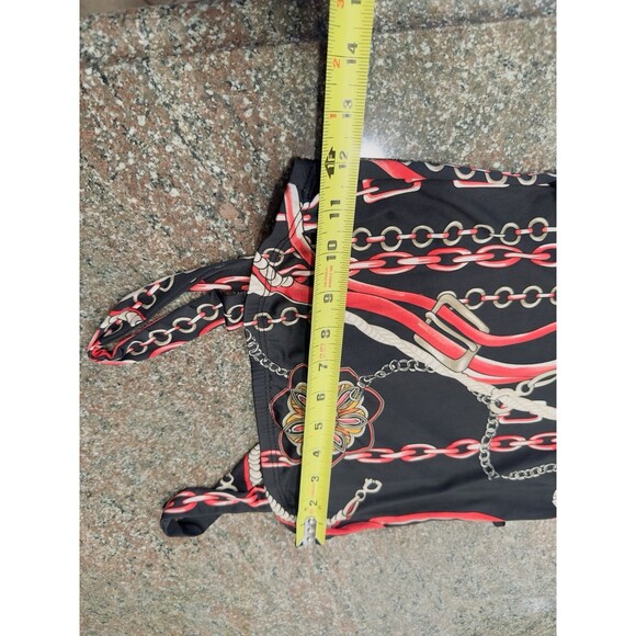 Ipona Collection Dress Gold Abstract Multicolored Y2K Black   Mini Stretchy S - Picture 8 of 12